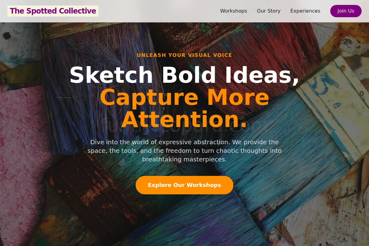 Abstract Art Studio